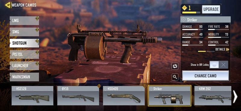 Shotguns in COD Mobile